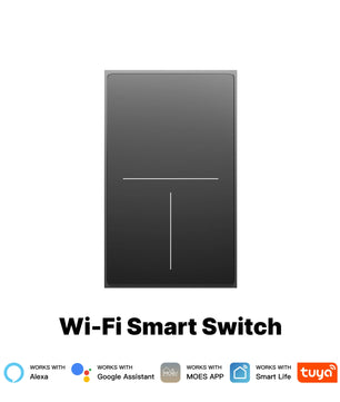 MOES 2-IN-1WiFi Star Feather Smart Touch Switch with Alexa Google Home