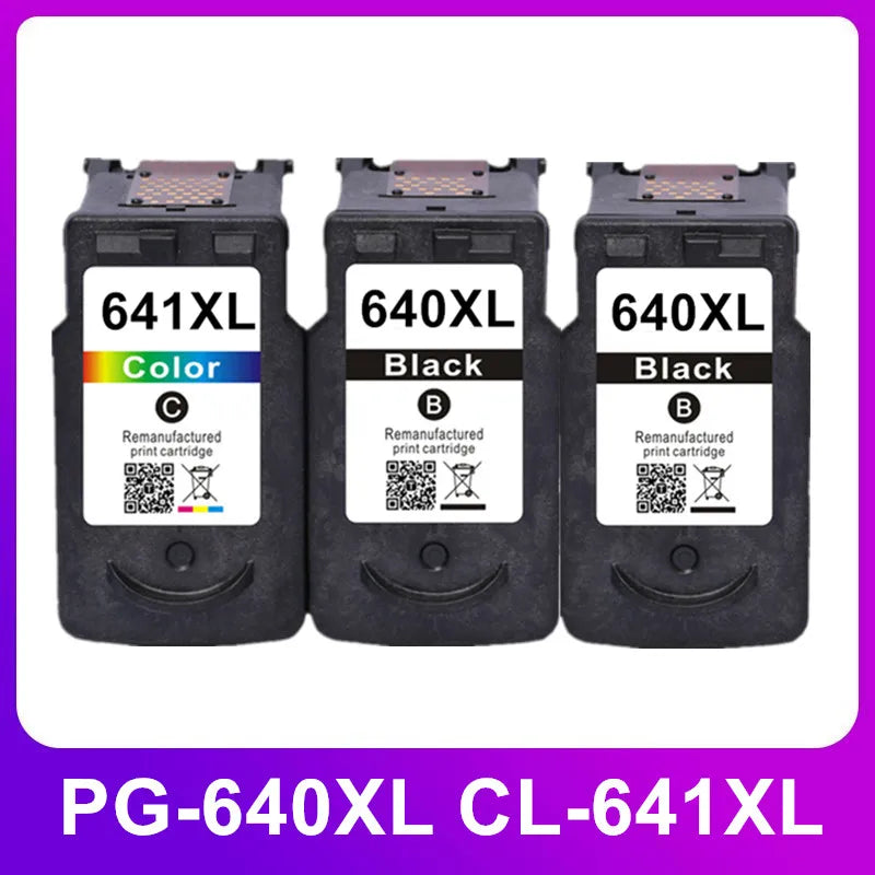 PG640 CL641 Ink Cartridge Compatible For Canon 640XL 641XL MG2160