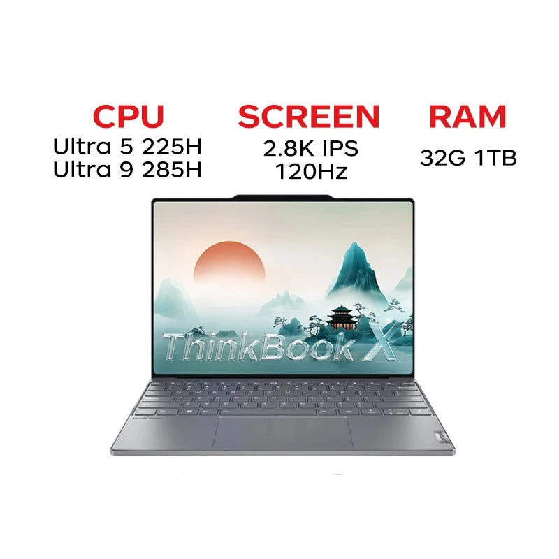 Lenovo Ultra5 225H Ultra9 285H 32GB RAM 2TB SSD 13.5 Inch Laptop