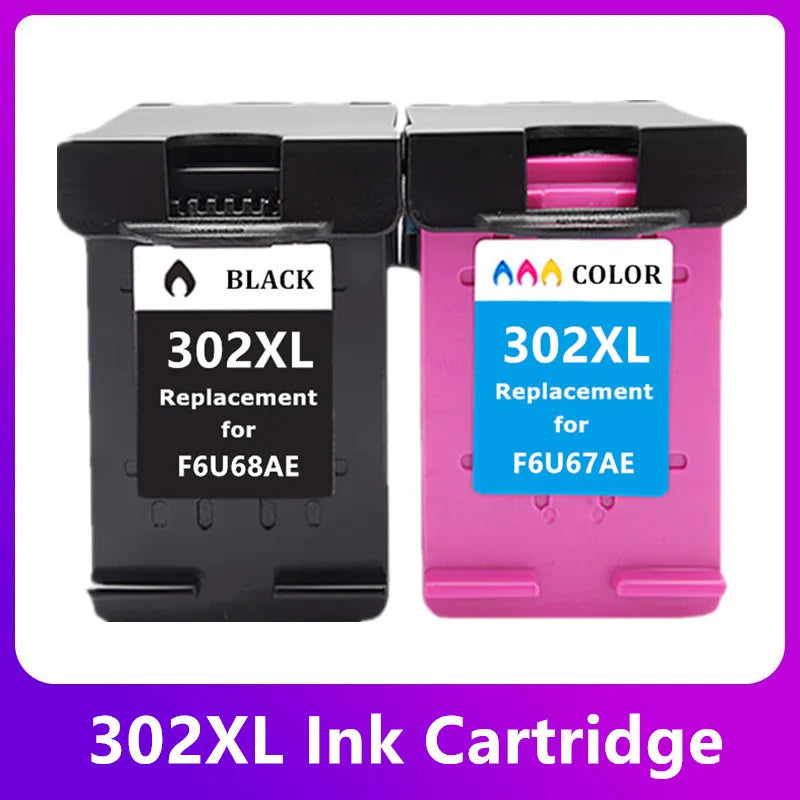Remanufactured For HP 302XL ink cartridge HP302 302 XL Deskjet 1110 2130 1112 3630 3632 3830 4650 4652 4528 4527 4523 Printer