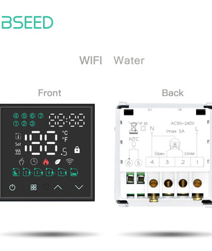 Bseed Alloy LED Touch Screen Wifi APP Control Thermostat Module