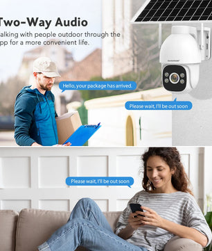 Boavision 4G 128GB Solar Outdoor Night Vision Security Camera