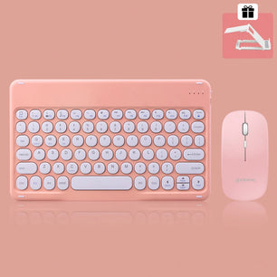 Plastic 2.4G Rechargeable Bluetooth Wireless Keyboard Mouse Kit