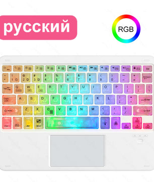 RGB Wireless Bluetooth Keyboard For iPad Android Windows Tablet