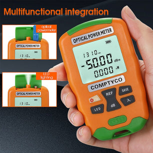 2-IN-1 Hybrid Optic Reflectometer Single Mode Fiber Cable Tester