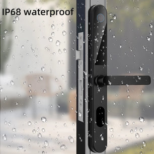 Aluminium Alloy Waterproof Bluetooth Reversible Handle Door Lock