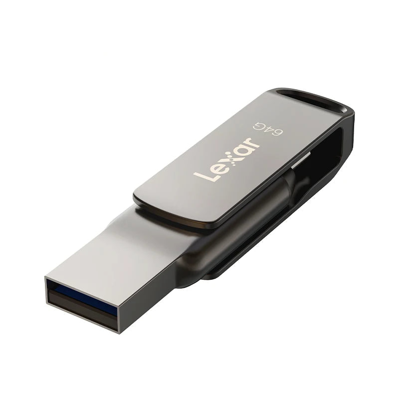 Metal Flash Drive OTG Dual Type-A and Type-C Pen Disk for iPhone 15