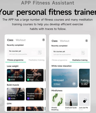 Silica Gel Waterproof Android Round Heart Rate Tracker Smartwatch