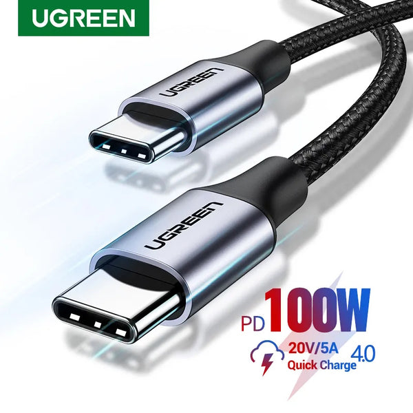 Ugreen 60W High Speed Charging Type-C Cord Cable For MacBook
