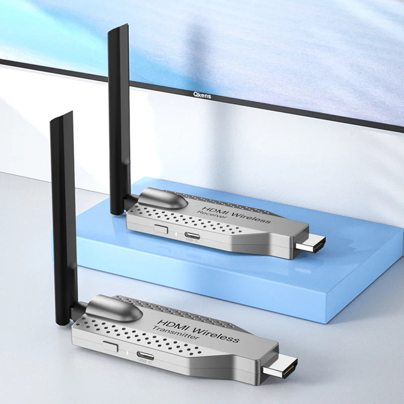 Aluminium 50m 1080P HDMI Extender Cable For DVD Laptop