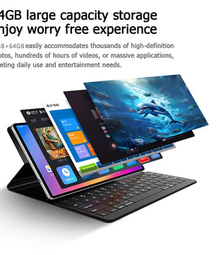 5000mAh 5MP 4GB RAM 64GB ROM Fast Charging 10.1 Inch Tablet