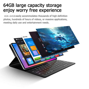 5000mAh 5MP 4GB RAM 64GB ROM Fast Charging 10.1 Inch Tablet