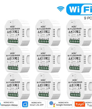 Moes Plastic Automatic WIFI Roller Shutter Curtain Smart Module