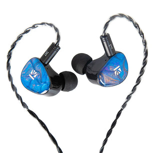 Metal Wired Dynamic Vocalism HiFi Bass Monitor Hybrid Earphones
