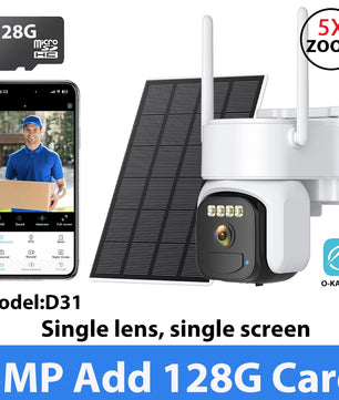 10MP 10X Zoom Solar Wireless Outdoor HD Surveillance Camera