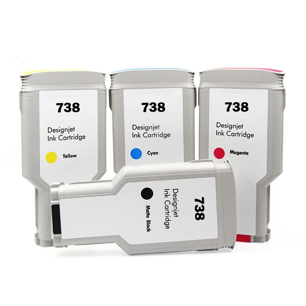 HP738 Ink Cartridge Compatible For HP DesignJet T950 T850 Printer