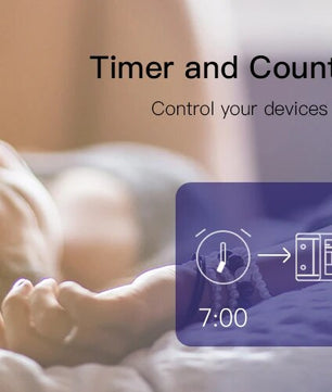 Moes 1800W Plastic Automatic Wireless WIFI Smart Switch Module