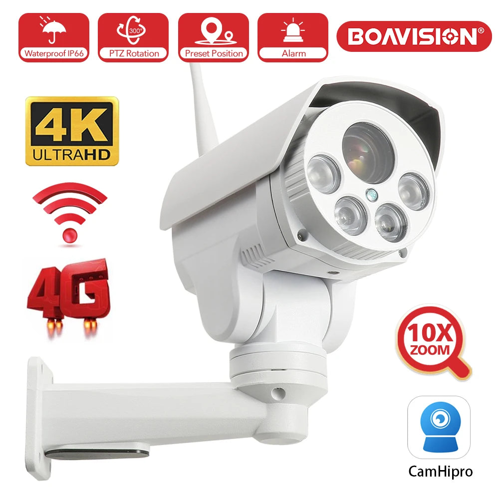 5 Mega Pixel Plastic IP66 CCTV Security Bullet Camera