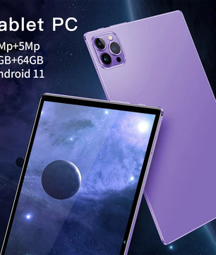 5000mAh 4GB RAM 64GB ROM 10.1 Inches Touch Android 11.0 Tablet