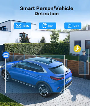 Boavision 8MP IP Optical Zoom Vehicle Detection Security Camera