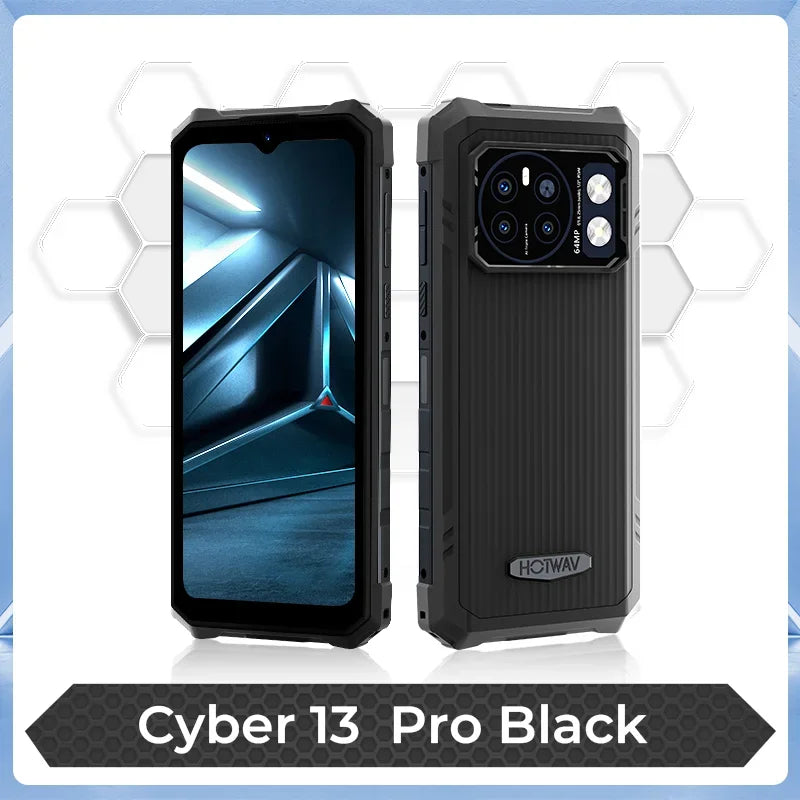 7500mAh 128GB Cyber 13 Pro Android Rugged Smartphones