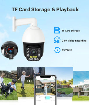 Boavision 5MP Auto Tracking Humanoid Detection Surveillance Camera