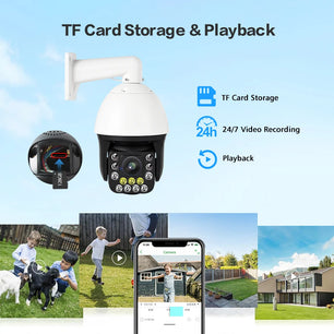 Boavision 5MP Auto Tracking Humanoid Detection Surveillance Camera