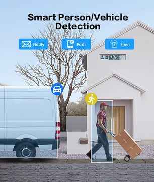 Boavision 5MP RJ45 Night Vision Audio Outdoor Surveillance Camera