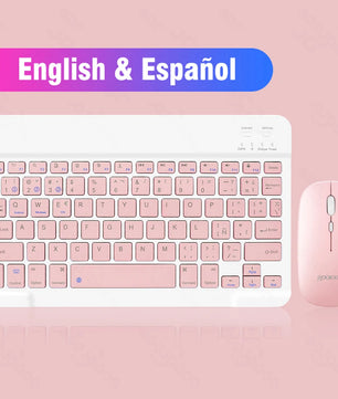 1600 DPI Plastic 2.4G Rechargeable Wireless Keyboard Mouse Kit