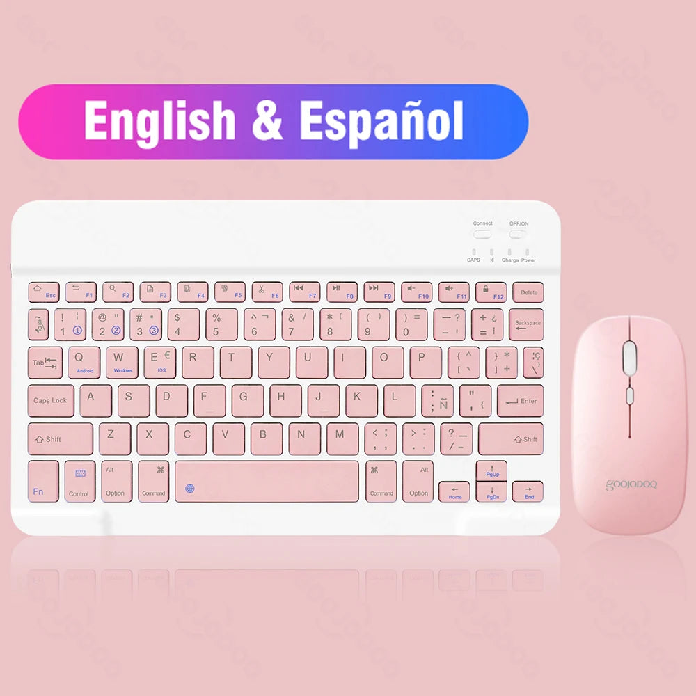1600 DPI Plastic 2.4G Rechargeable Wireless Keyboard Mouse Kit