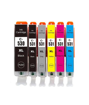 PGI-530 CLI-531 Ink Cartridge Compatible For Canon Pixma TS8750 TS8751