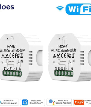 Moes Plastic Automatic WIFI Roller Shutter Curtain Smart Module