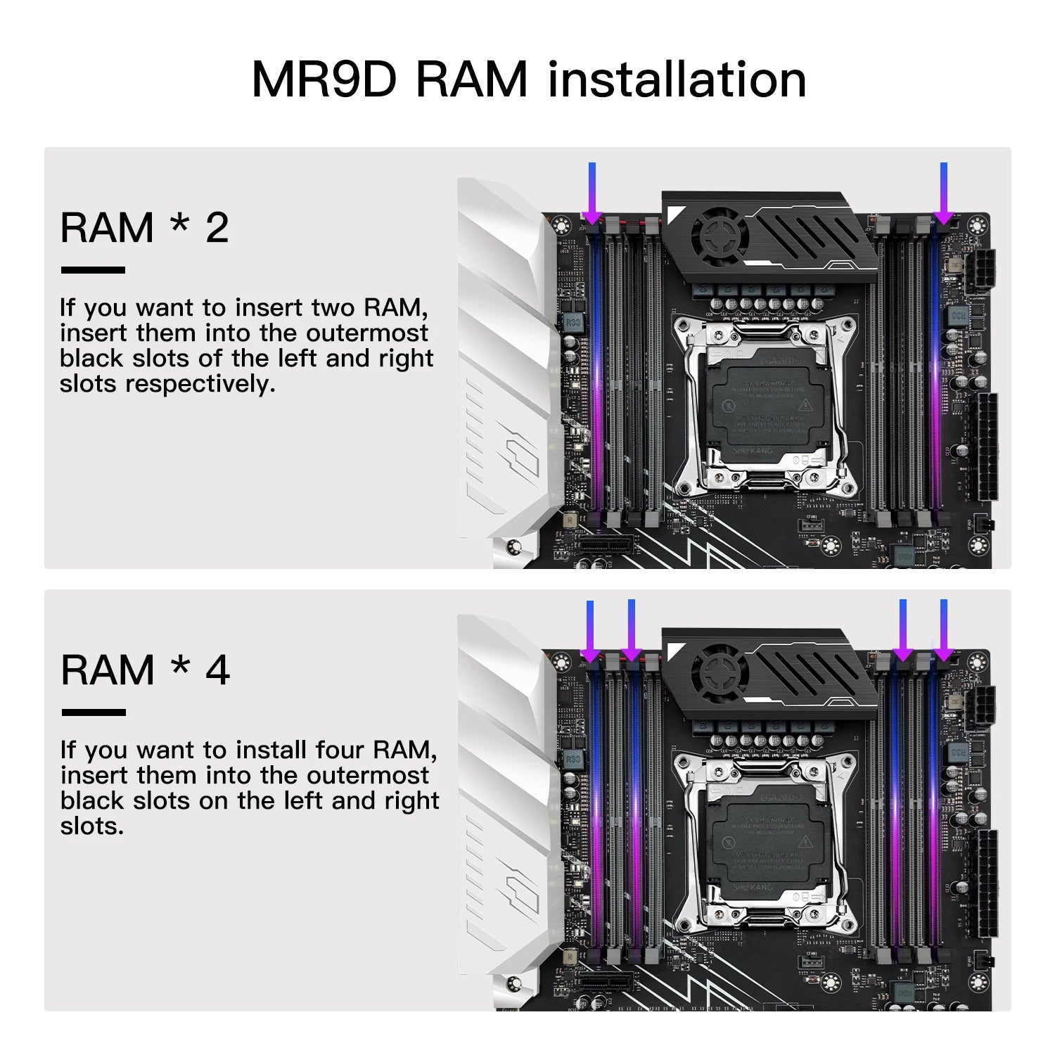 128GB RAM LGA 2011-3 Intel Xeon E5 2699 V3 Desktop Motherboard