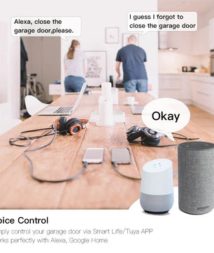 Moes Plastic Remote Control Smart Garage Door Opener Controller