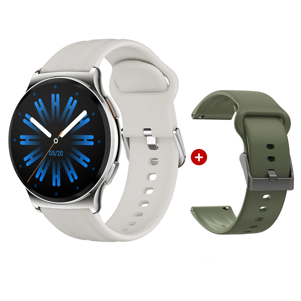 Silica Gel 1.43'' 22mm Waterproof AMOLED Display Smartwatch