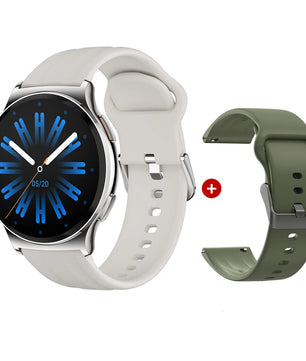 Silica Gel 1.43'' 22mm Waterproof AMOLED Display Smartwatch