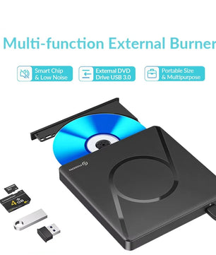 USB 3.0 External Blu Ray DVD 3D Slim Optical Drive