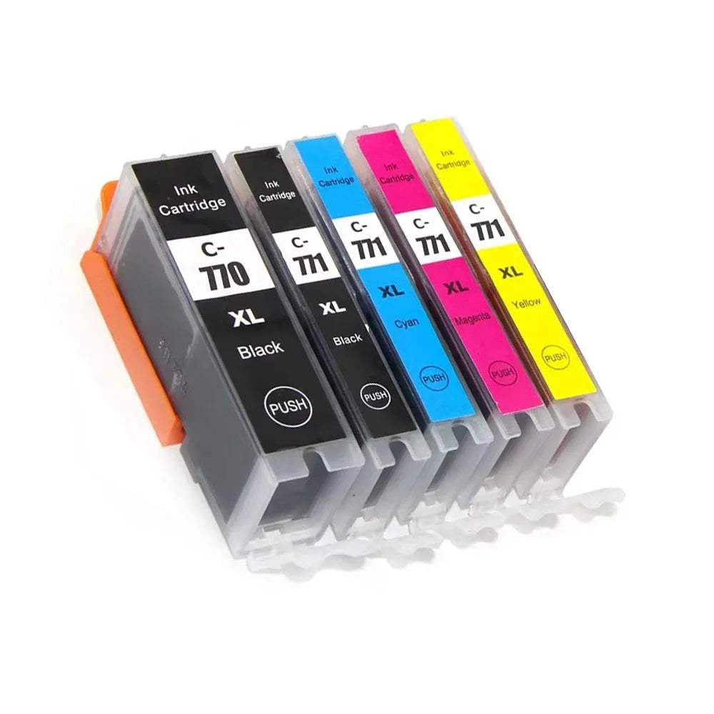 PGI 770XL CLI 771XL Ink Cartridge Compatible For Canon PIXMA MG5770
