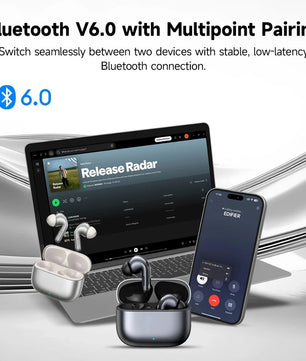 Plastic Dynamic Vocalism Bluetooth 6.0 Wireless Earphones