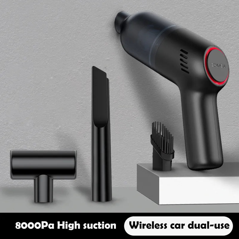 8000Pa Plastic Wireless Mini Portable Handheld Dry Vacuum Cleaner