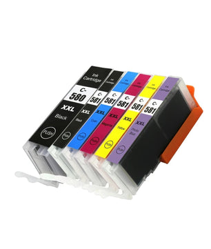 PGI580XXL CLI581XXL Ink Cartridge Compatible For Canon PIXMA TR7550