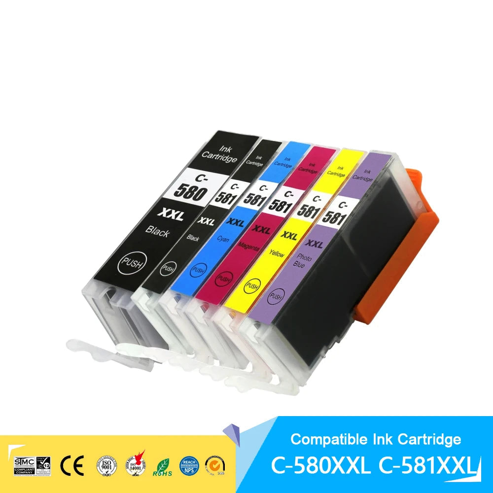 PGI 580XXL CLI 581XXL Ink Cartridge for Canon PIXMA TR7550 Series