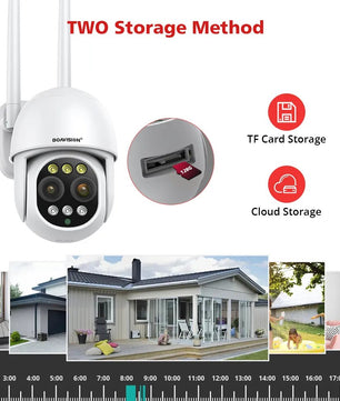 Boavision 8MP Night Vision High Speed Auto Tracking Dome Camera