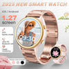 Silica Gel Waterproof Android Round Shaped Bluetooth Smartwatch