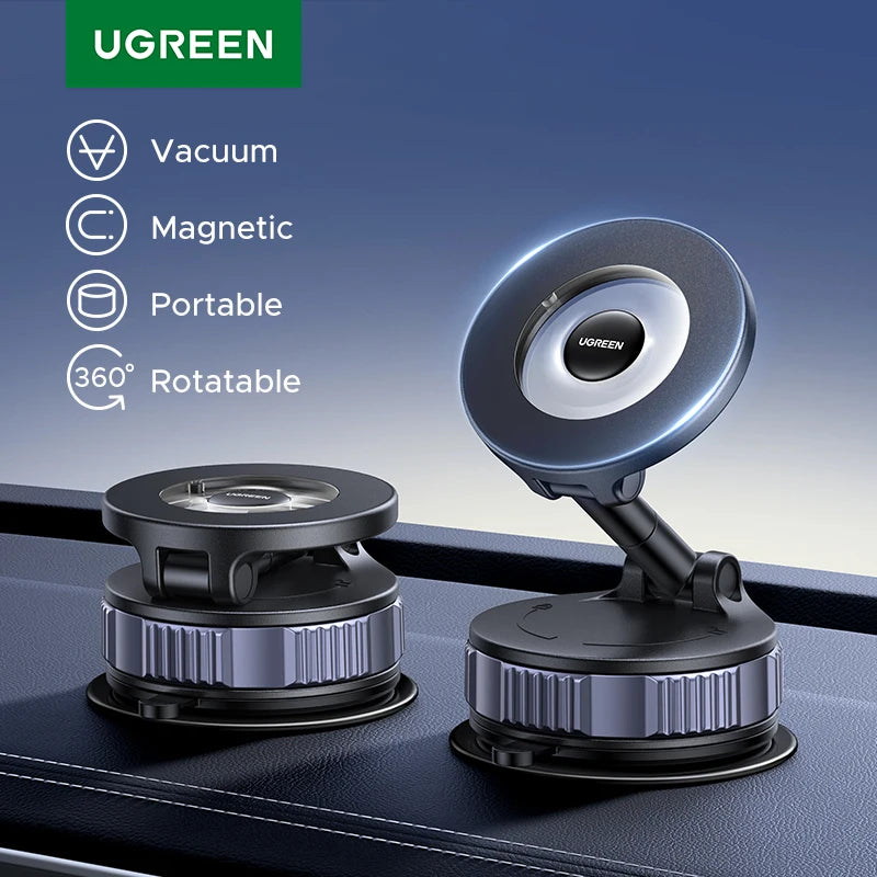 Ugreen 360° Rotation Vacuum Universal Magnetic Phone Holder