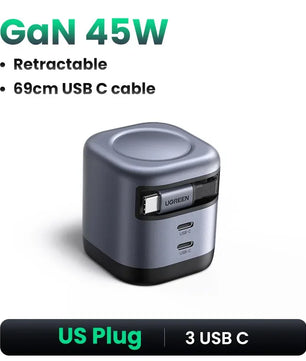 Ugreen 100W Alloy USB Type-C Charge For Laptop MacBook Pro