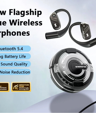 Wireless QM30 5.4 Bluetooth Noise Reduction EarPhones