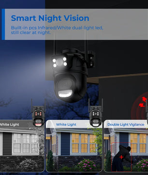 IP66 8MP Digital Zoom WIFI Outdoor Waterproof Surveillance Camera