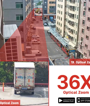 IP66 6MP Digital Zoom Wifi Dual Lens Waterproof Dome Camera