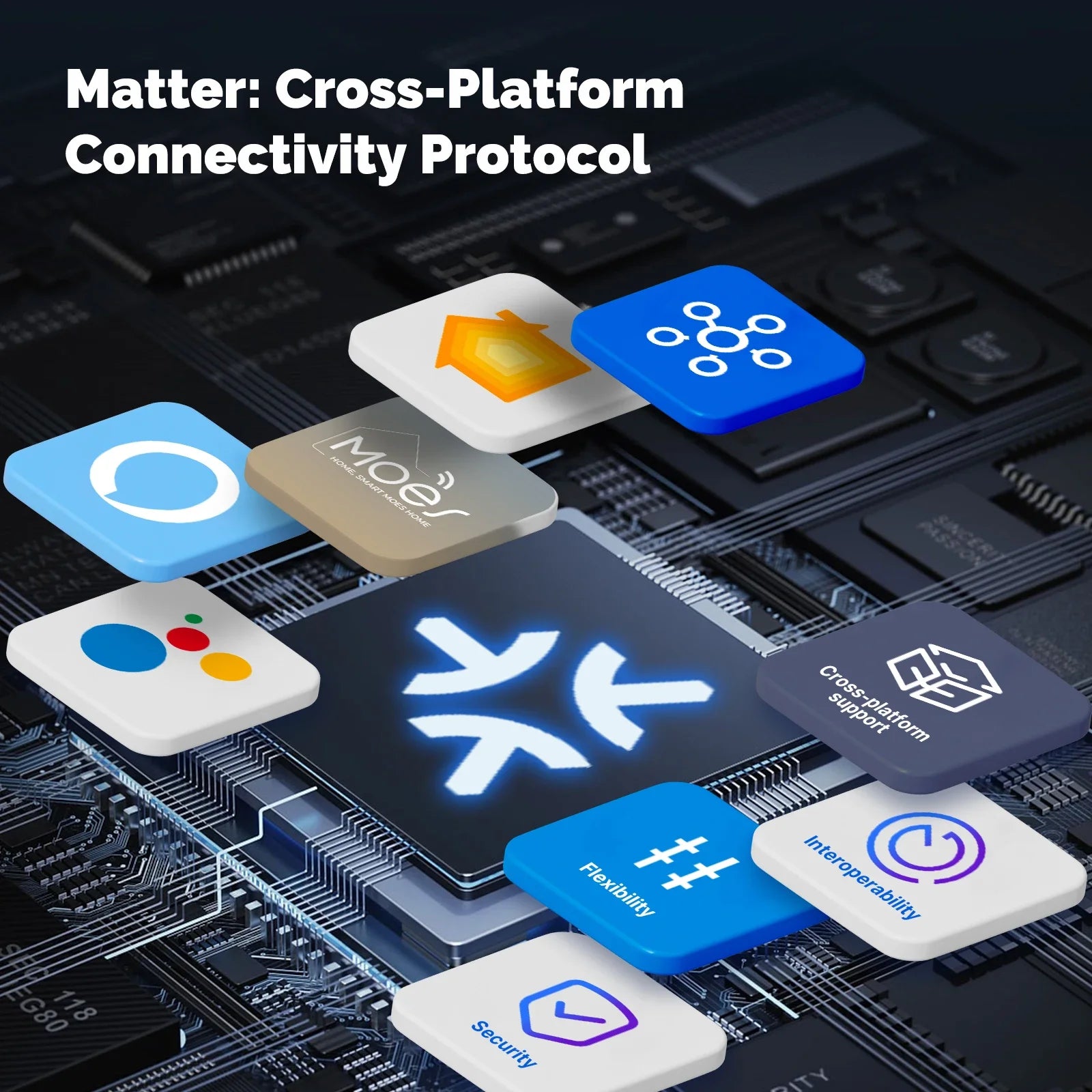 MOES WiFi Smart Light Button Switch with Alexa Google Home